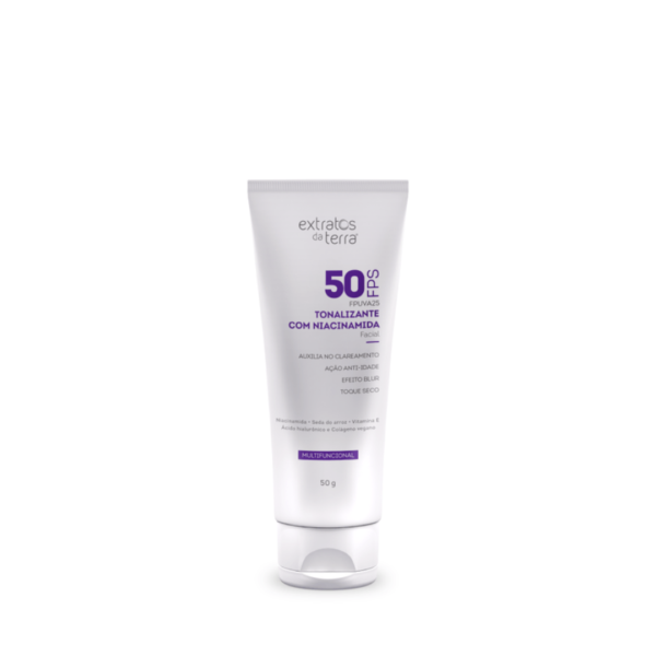 Tonalizante Clareador com Niacinamida FPS 50 - 50g - Imagem 1