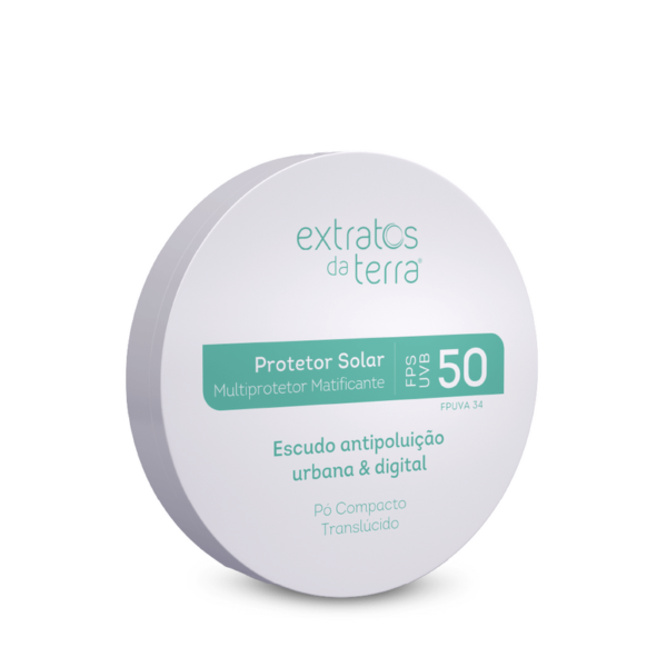 Pó compacto Multiprotetor Matificante com FPS50 - Imagem 4