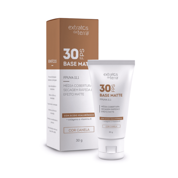 Base matte fps 30 canela 30g - Imagem 1