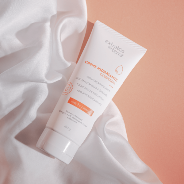 Creme hidratante corporal maçã e pêssego 180g - Imagem 2