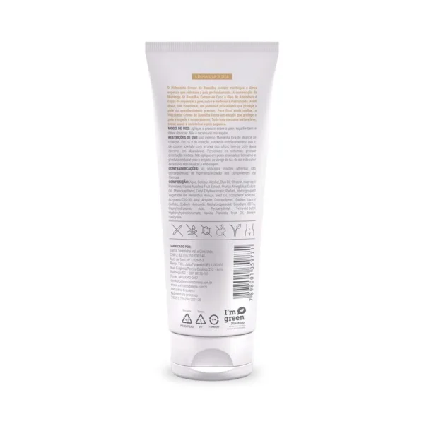 Creme hidratante corporal de baunilha 180g - Imagem 3