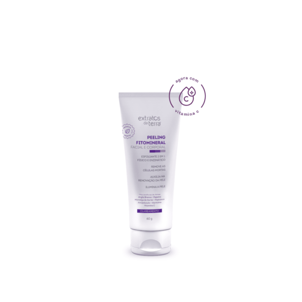Peeling fitomineral facial e corporal c/ vit C 60g - Imagem 1