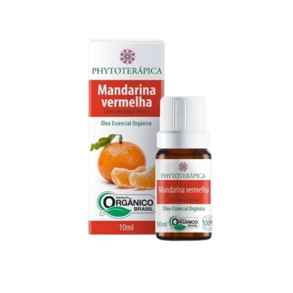 OE - de Mandarina Vermelha (Orgânico) - 10ml Óleo Essencial de Mandarina-vermelha 10ml - Imagem 1