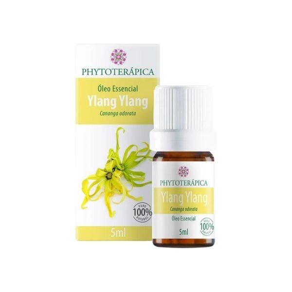 OE de Ylang Ylang (Cananga) - 5ml Óleo Essencial de Ylang Ylang 5ml - Imagem 1