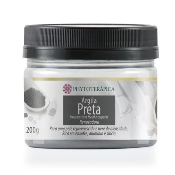 Argila Preta - 200g - Imagem 1