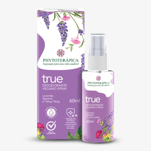Desodorante Vegano Spray True - 60ml - Imagem 2
