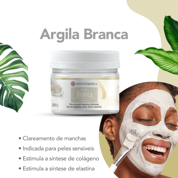 Argila Branca - 200g - Imagem 4
