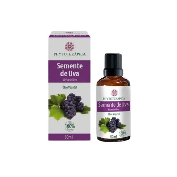 Óleo vegetal Semente de Uva 50ml - Imagem 1