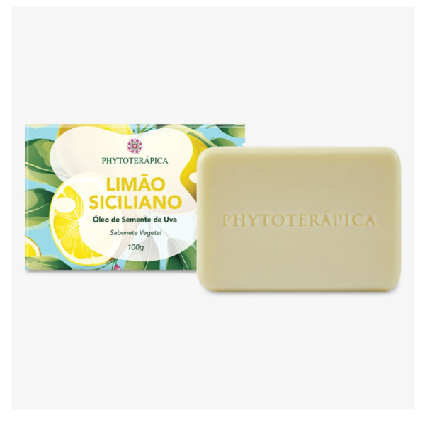 Sabonete vegetal de Limão siciliano 100g - Imagem 2