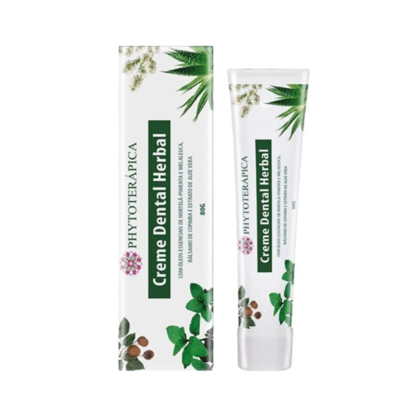 Creme dental herbal adulto 80g - Imagem 1