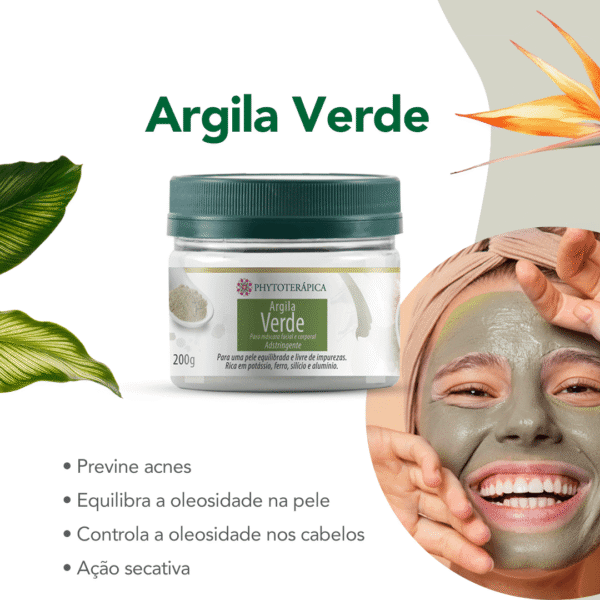 Argila Verde - 200g - Imagem 4