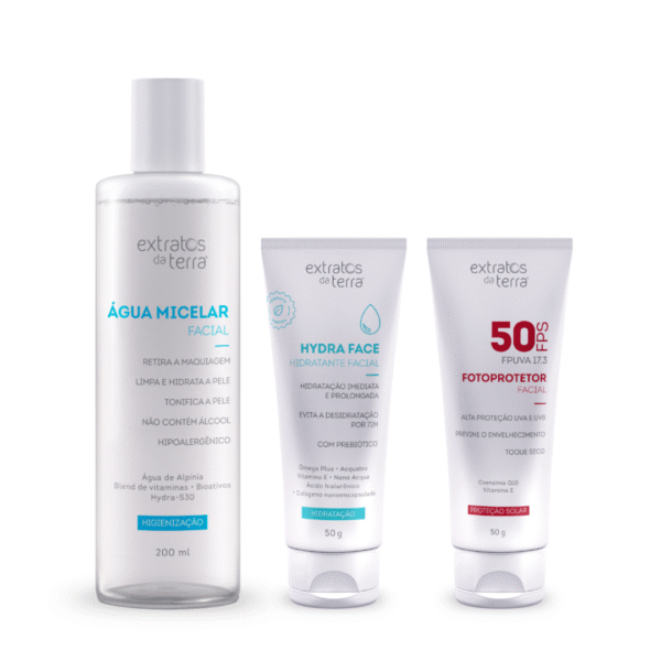 produtos da extratos da terra (1) Kit hidratação diária facial - Imagem 1