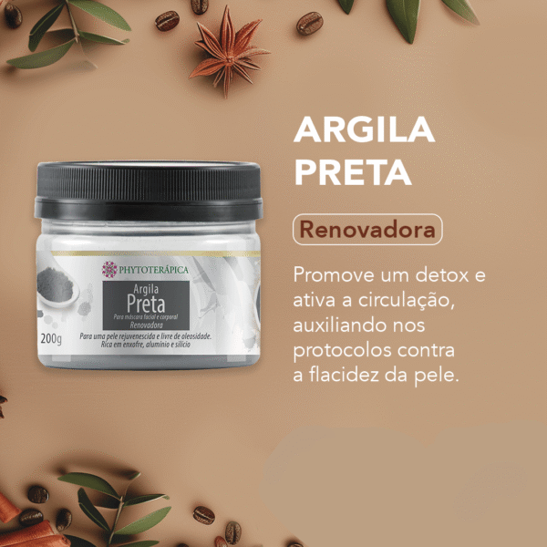 Argila Preta - 200g - Imagem 3