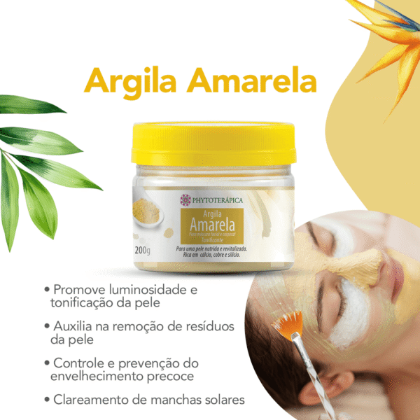 Argila Amarela - 200g - Imagem 4