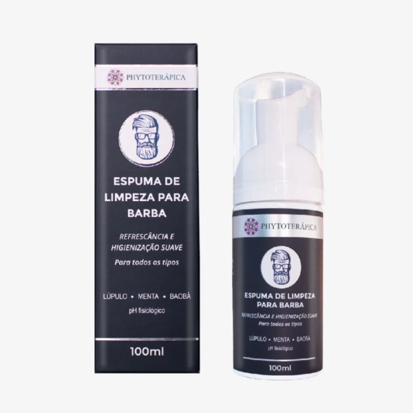 Espuma de Limpeza Para Barba - 100ml - Imagem 3