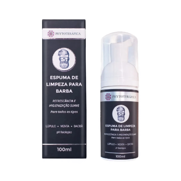 Espuma de Limpeza Para Barba - 100ml - Imagem 1
