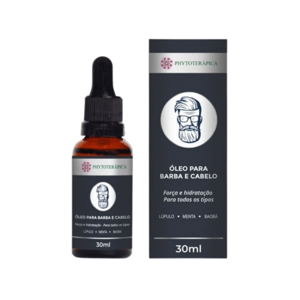 Óleo Para Barba e Cabelo - 30ml - Imagem 1