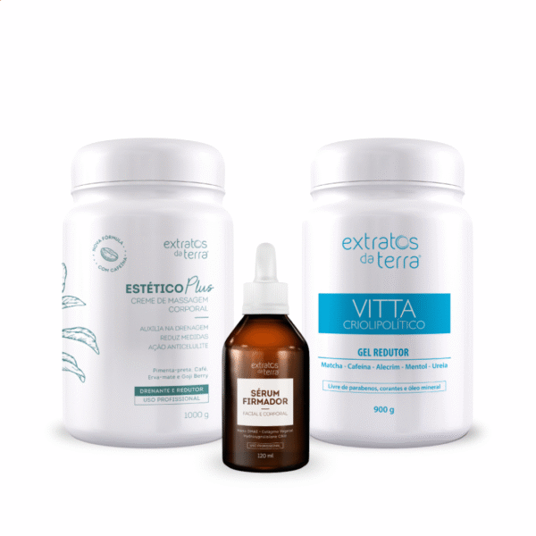 Kit Celulite Free, Redução de Medidas e Firmador - Imagem 1