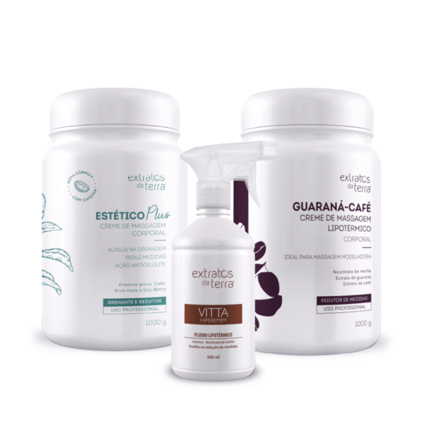 Kit Redutor de Medidas e Celulite Profissional - Imagem 1