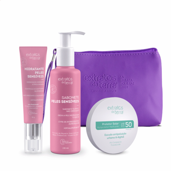Kit para o tratamento da rosácea e pele sensível com FPS 50 - Imagem 1